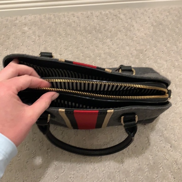 Kate Spade Jackson Street Lottie - Grey Flannel & Stripe - Picture 4 of 5